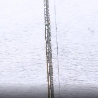 激光焊接0.2mm、0.8mm不锈钢板|0.4mm镀锌板|0.6mm铝板、黄铜操作展示